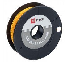 Маркер каб. 4.0кв.мм 8 (ЕС-2) (уп.500шт) EKF plc-KM-4-8