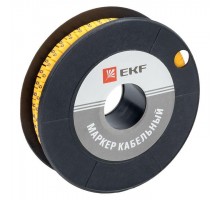 Маркер каб. 4.0кв.мм 9 (ЕС-2) (уп.500шт) EKF plc-KM-4-9