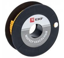 Маркер каб. 6.0кв.мм 7 (ЕС-3) (уп.350шт) EKF plc-KM-6-7