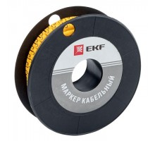 Маркер каб. 6.0кв.мм C (ЕС-3) (уп.350шт) EKF plc-KM-6-C