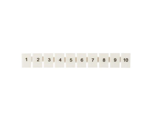 Маркеры для JXB-ST 1.5 с нумерацией 1-10 (уп.10шт) PROxima EKF zb-st-1.5-1-10