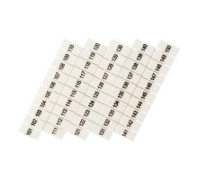 Маркеры для JXB-ST 2.5 с нумерацией 100-150 (уп.10шт) PROxima EKF zb-st-2.5-100-150