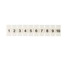 Маркеры для JXB-ST 6 с нумерацией 1-10 (уп.10шт) PROxima EKF zb-st-6-1-10