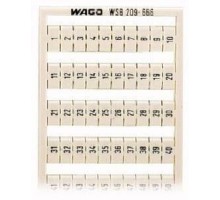 Маркировка WSB QUICK 1-50 (2x) для шир. 5-17.5мм перпендикулярная WAGO 209-666