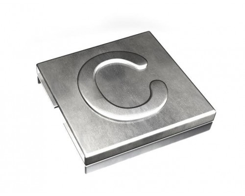 Маркировка для каб. стяжки нерж. сталь C (уп.100шт) ABB 7TCG009470R0078