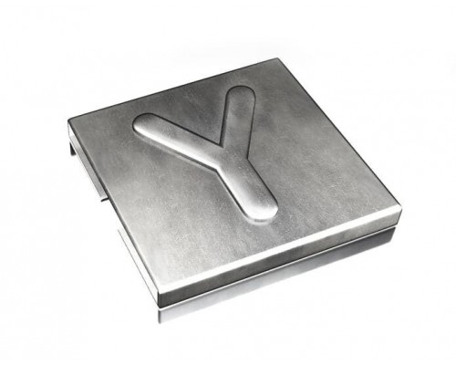 Маркировка для каб. стяжки нерж. сталь Y (уп.100шт) ABB 7TCG009470R0105