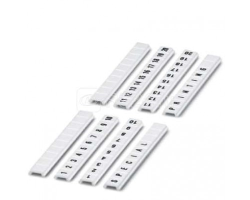 Маркировка для клеммных модулей ZBF 5 LGS:FORTL.ZAHLEN 31-40 Phoenix Contact 0808671:0031