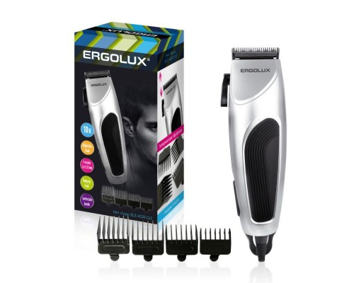 Машинка для стрижки волос ELX-HC03-C42 10Вт 220-240В серебр. Ergolux 13960