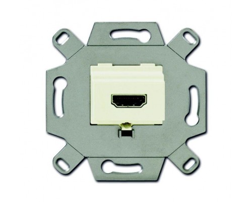Механизм HDMI-розетки/разъема HDMI-type A Full HD 20 полюсов сл. кость ABB 2CKA000230A0430