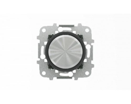 Механизм электронного поворотного светорегулятора для LED 2-100Вт SKY Moon кольцо черн. стекло ABB 2CLA866020A1501