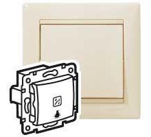 Механизм кнопки 1-м СП Valena с подсветкой симв. лампа сл. кость Leg 774313