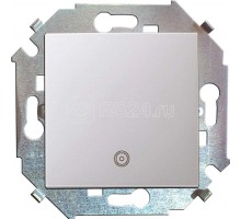 Механизм кнопки клавишной 1-м СП с пиктограм. 16А Simon15 бел. 1591150-030