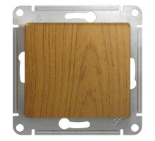Механизм кнопки нажимного 1-кл. СП Glossa 10А IP20 (сх. 1) 10AX дуб SchE GSL000515