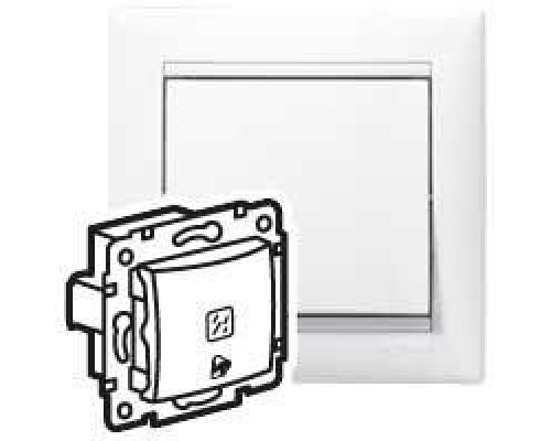 Механизм кнопки с пикт. звонка Valena 12В с подсветкой бел. Leg 774415