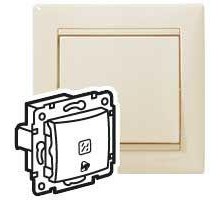 Механизм кнопки с пикт. звонка Valena 12В с подсветкой сл. кость Leg 774315