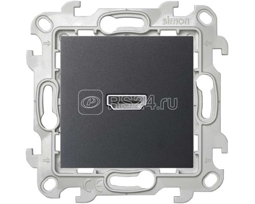 Механизм коннектора HDMI 1.4 Simon24 графит 2411094-038