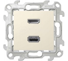 Механизм коннектора HDMI+USB 2.0 Simon24 сл. кость 2411095-031