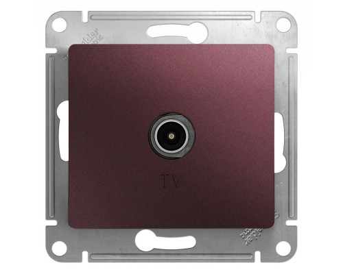 Механизм коннектора TV антенны Glossa баклажан. SchE GSL001193