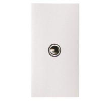 Механизм mini-jack 3.5мм разъема 1мод. Zenit бел. ABB 2CLA215540N1101
