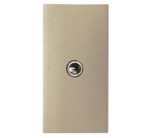 Механизм mini-jack 3.5мм разъема 1мод. Zenit шампань ABB 2CLA215540N1901