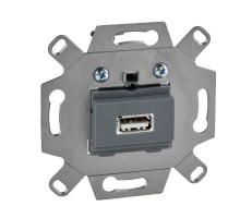 Механизм на суппорте USB 2.0 для передачи данных одинарный SchE MTN4581-0000