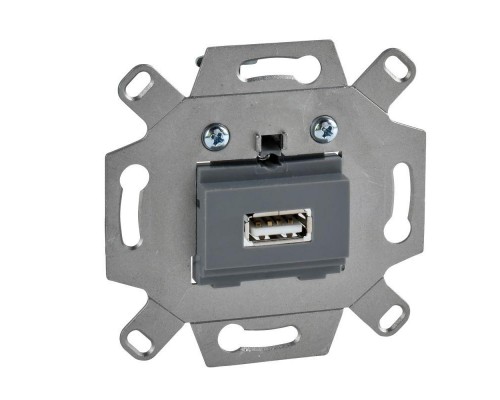 Механизм на суппорте USB 2.0 для передачи данных одинарный SchE MTN4581-0000