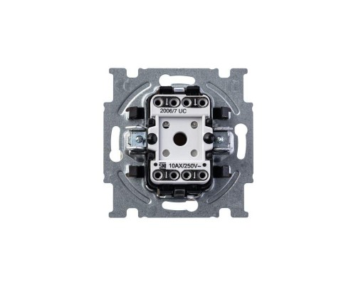 Механизм переключателя 1-кл. 1п СП Basic 10А IP20 с клавишей сл. кость ABB 2CKA001012A2152