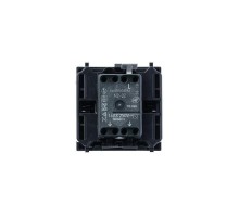 Механизм переключателя 1-кл. 2мод. СП Zenit 16А IP20 с клавишей серебр. ABB 2CLA220200N1301