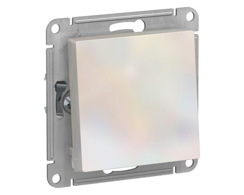 Механизм переключателя 1-кл. СП AtlasDesign 10А IP20 (сх. 6) 10AX жемчуж. SchE ATN000461