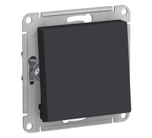 Механизм переключателя 1-кл. СП AtlasDesign 10А IP20 (сх. 6) 10AX карбон SchE ATN001061