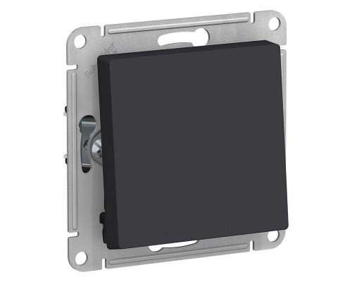 Механизм переключателя 1-кл. СП AtlasDesign 10А IP20 (сх. 6) 10AX карбон SchE ATN001061