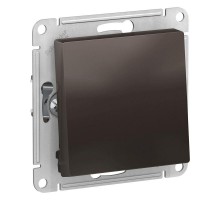Механизм переключателя 1-кл. СП AtlasDesign 10А IP20 (сх. 6) 10AX мокко SchE ATN000661