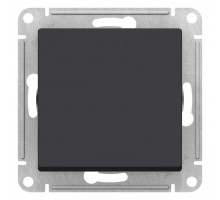Механизм переключателя 1-кл. СП AtlasDesign Aqua 10А IP44 (сх. 6) 10AX карбон SchE ATN441061