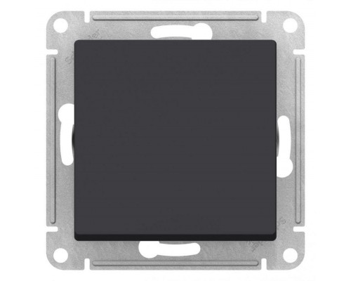 Механизм переключателя 1-кл. СП AtlasDesign Aqua 10А IP44 (сх. 6) 10AX карбон SchE ATN441061
