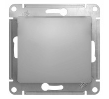 Механизм переключателя 1-кл. СП Glossa 10А IP20 (сх. 6) 10AX алюм. SchE GSL000361