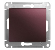 Механизм переключателя 1-кл. СП Glossa 10А IP20 (сх. 6) 10AX баклажан. SchE GSL001161
