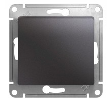 Механизм переключателя 1-кл. СП Glossa 10А IP20 (сх. 6) 10AX графит SchE GSL001361