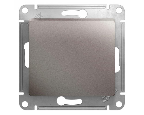 Механизм переключателя 1-кл. СП Glossa 10А IP20 (сх. 6) 10AX платина SchE GSL001261