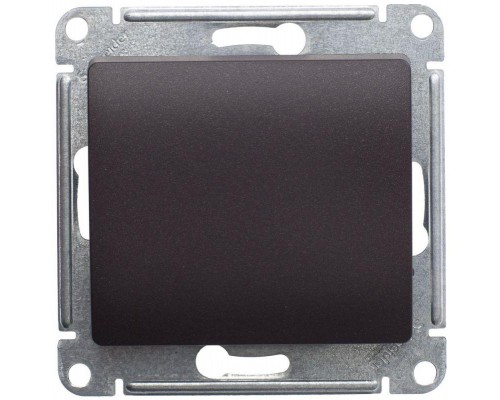 Механизм переключателя 1-кл. СП Glossa 10А IP20 (сх. 6) 10AX шоколад. SchE GSL000861