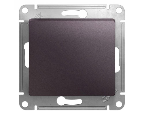 Механизм переключателя 1-кл. СП Glossa 10А IP20 (сх. 6) 10AX сиренев. туман SchE GSL001461