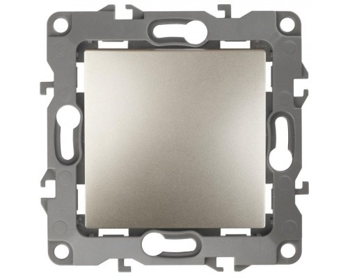 Механизм переключателя 1-кл. СП Эра12 10А IP20 12-1103-04 250В 10AX шампань Эра Б0014642