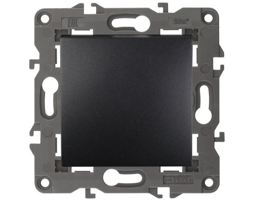 Механизм переключателя 1-кл. СП Эра Elegance 10А IP20 14-1103-05 250В 10AX антрацит Эра Б0034227
