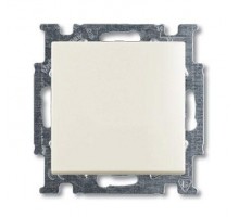 Механизм переключателя 2-кл. 1п СП Basic 55 10А IP20 с клавишей chalet-white ABB 2CKA001012A2191