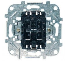 Механизм переключателя 2-кл. 2мод. СП 10А IP20 250В ABB 2CLA812200A1001