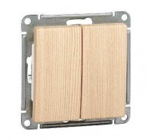 Механизм переключателя 2-кл. ОП W59 10А IP20 10AX сосна SchE VS610-256-7-86 Механизм переключателя 2-кл. ОП W59 10А IP20 10AX сосна SchE VS610-256-7-86