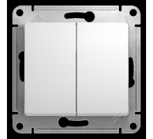 Механизм переключателя 2-кл. СП Glossa 10А IP20 (сх. 6/2) 10AX бел. SchE GSL000165