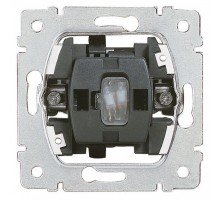 Механизм переключателя на 2 направления 1-кл. СП Galea Life 10А IP21 250В с зел. индикацией PRO21 0.5мА сер. Leg 775602