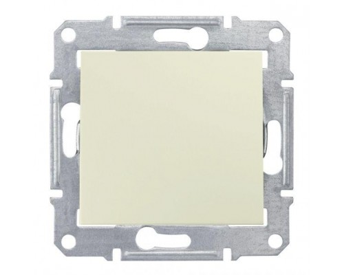 Механизм переключателя на 2 направления 1-кл. СП Sedna 10А IP44 (сх. 6) 250В беж. SchE SDN0400547