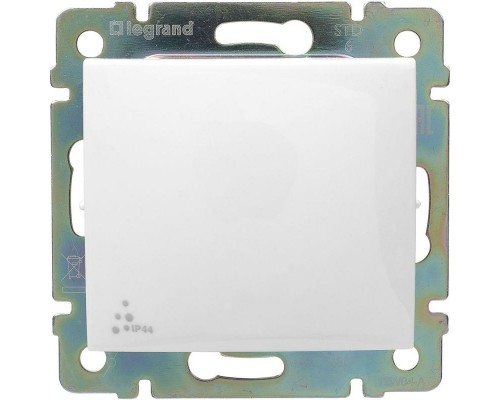 Механизм переключателя на 2 направления 1-кл. СП Valena 10А IP44 250В сл. кость Leg 774106