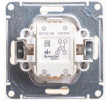 Механизм переключателя перекрестного 1-кл. ОП W59 10А IP20 10AX сл. кость SchE VS710-158-2-86